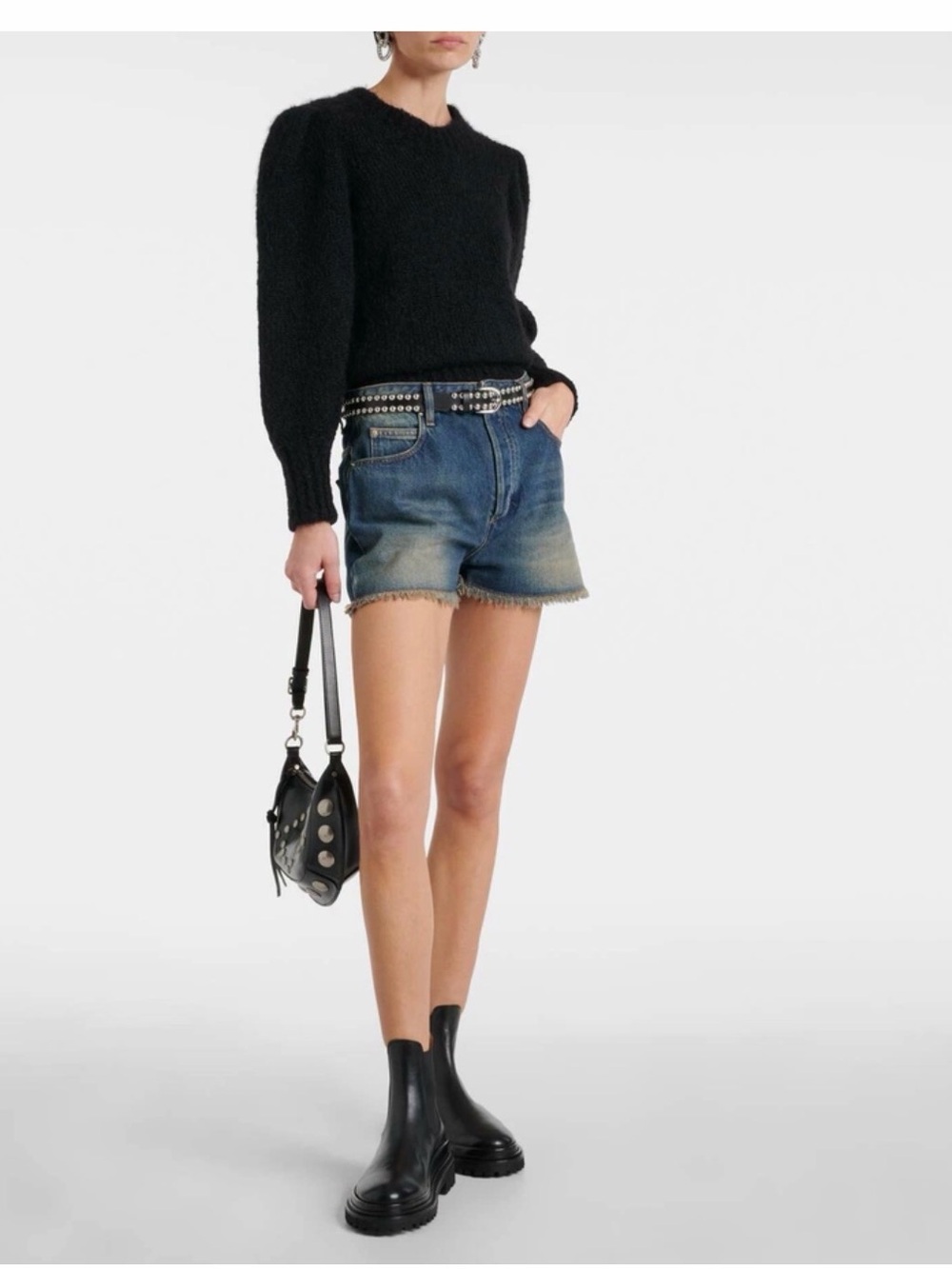 Isabel Murant Black Chelsea Boots - Classic Slip-On Ankle Boot